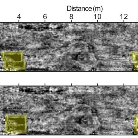 Horizontal Slice Of The Full Coverage D Gpr Data A Direct