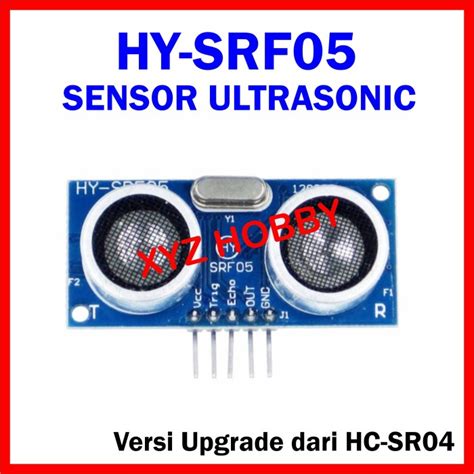 Jual Sensor Jarak Ultrasonik Hy Srf Upgrade Dari Ultrasonic Hc Sr