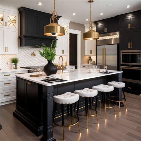 30 Luxurious Black Marble Kitchen Ideas