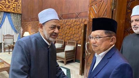 Kunjungi Gsa Di Kairo Jusuf Kalla Apresiasi Peran Alumni Al Azhar Jadi