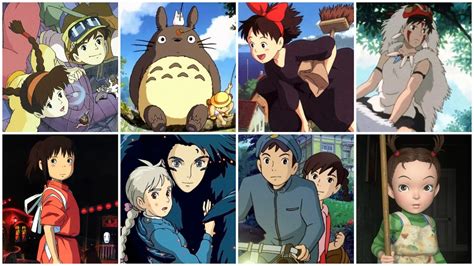 La Collection La Plus Complète Des Films Du Studio Ghibli Est