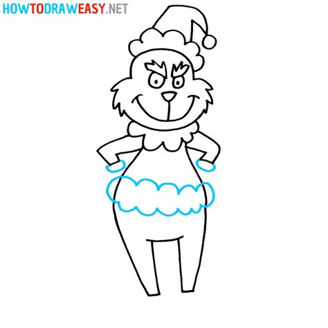 How to Draw the Grinch - How to Draw Easy