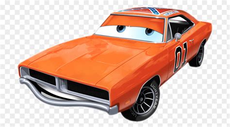 General Lee Cars Lightning McQueen Bumblebee Dodge Charger PNG Image ...