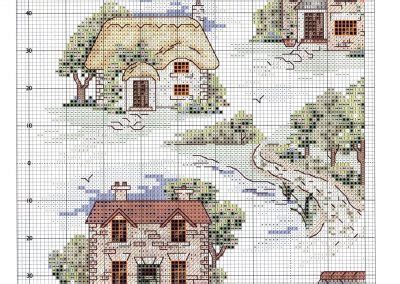 Cottages Cross Stitch | Lady Kathleen's Collections and Crafts