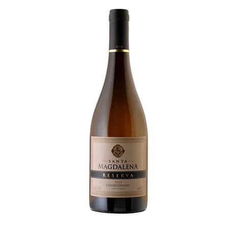 Vinho Branco Seco Chardonnay Santa Magdalena Reserva 2020 750mlempório