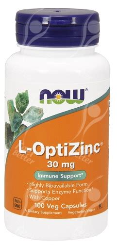 Now Foods L Opti Zinc Optizinc Mg X Cap With Copper Ebay