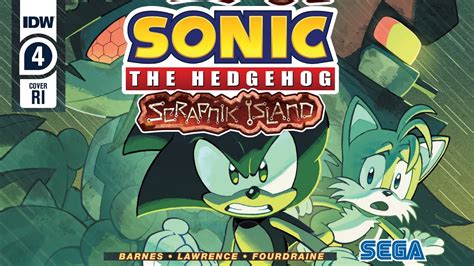 Idw Sonic Scrapnik Island Issue 4 Youtube