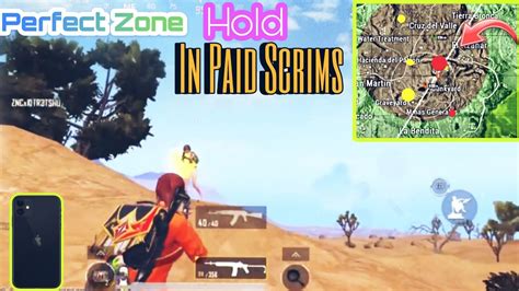 Perfect Zone Hold In Paid Scrims WWCD IPhone 12 Competitive