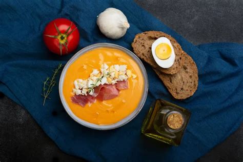 Salmorejo Cordobes T Pica Sopa De Tomate Espa Ol Similar Al Gazpacho