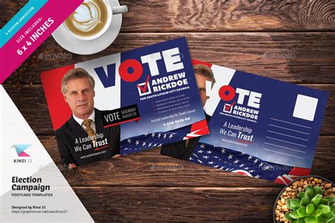 Election Campaign Postcard Templates, Print Templates | GraphicRiver