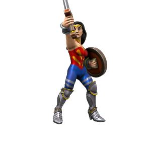 Wonder Woman Made With Hero Forge