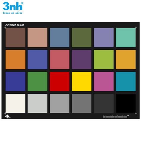 Video Camera Color Resolution Test Chart Camera Calibration Software