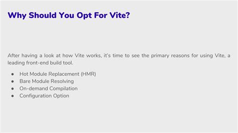 Ppt Guide To Vite Js Modern Frontend Development Tool Powerpoint