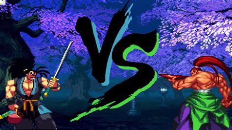 Haohmaru VS Genjuro Kibagami Mugen Samurai Shodown YouTube