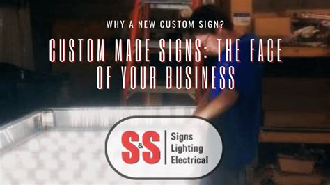 Custom Made Signs The Face Of Your Business Welcome To S S Signs ...