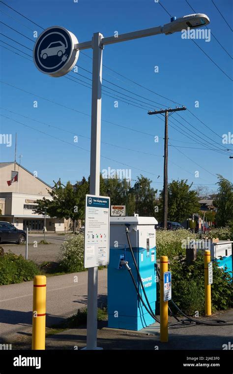 Bc Hydro Electric Vehicles Ev Fast Charging Station In Vancouver