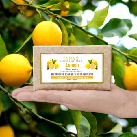 Synaa Lemon Handmade Soap Synaa