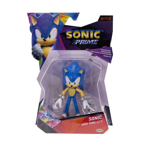 Licensed Sonic Prime Plush Toy And Action Figures Coming July