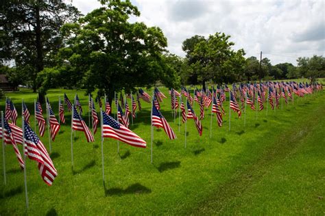 Edna Cemeterys Flag Display Honors Veterans Jackson