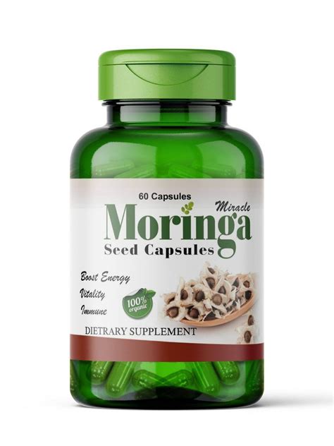 Buy Natural Moringa Seed Capsules At Best Price In Pakistan