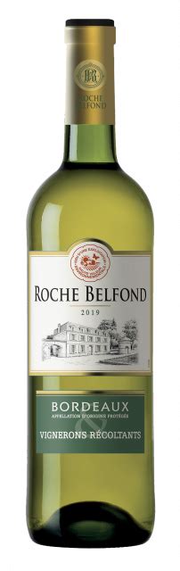 Authentification Roche Belfond Bordeaux Blanc 2021 Roche