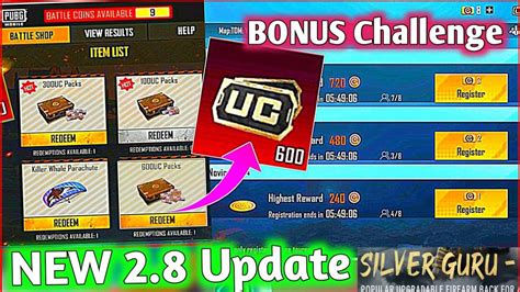 Bonus Challenge Is Available In Bgmi New Bgmi Update Is Here