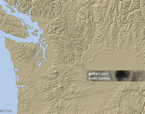 Relief Map Of Washington High Res Vector Graphic Getty Images