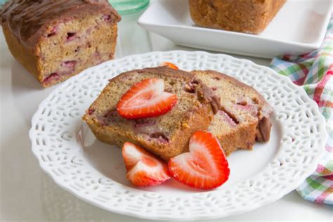 Vegan Chocolate Strawberry Banana Bread Recipe So Good Blog