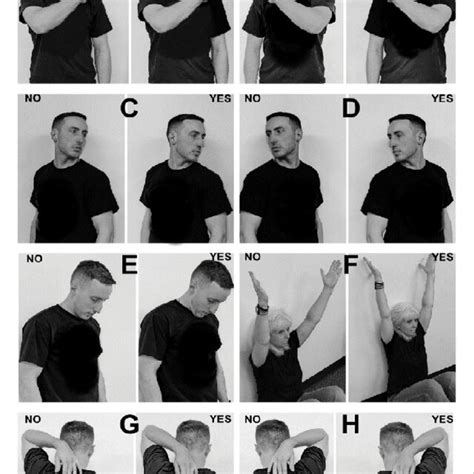 Cervical Spine And Shoulder Range Of Motion Tests A Lateral Cervical Download Scientific