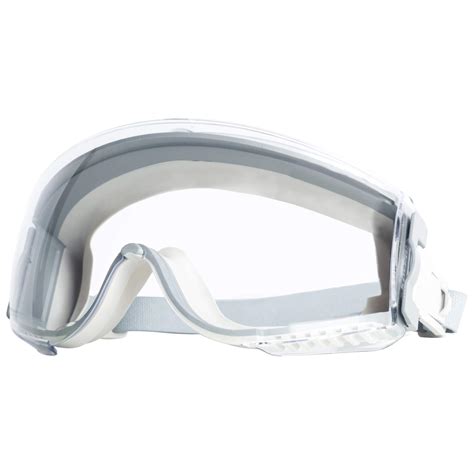 Uvex Stealth Safety Goggles with Clear HydroShield Anti-Fog Lens, Grey