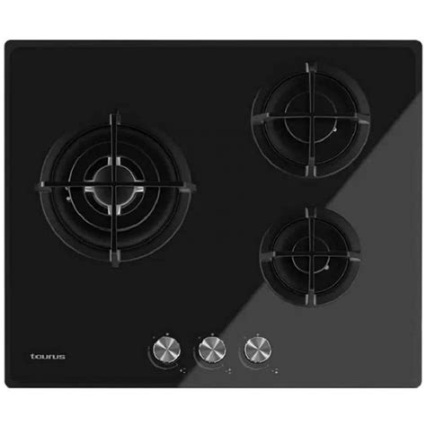 Taurus CG3HN B Placa a Gás 3 Zonas 60cm Preta PcComponentes pt