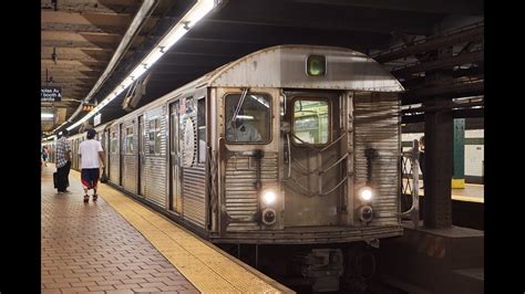 A Ride On A New York City Mta R C Train Youtube