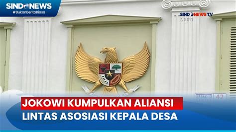 Pertemuan Antara Joko Widodo Dengan Aliansi Kepala Desa Di Istana Jadi