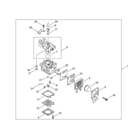 Carburettor For Shindaiwa M S Multi Tool L S Engineers