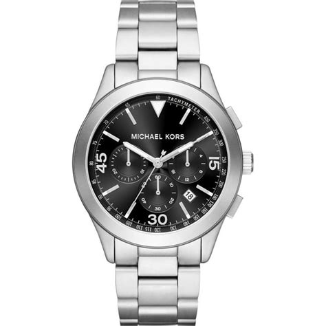 Michael Kors Michael Kors Men S Gareth Mk8469 Silver Stainless Steel Quartz Fashion Watch