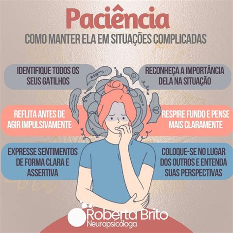 Paciência O Que Significa - Paciência - Como manter ela - Roberta Brito - Neuropsicóloga