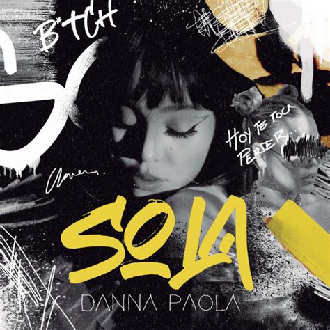 Car Tula Frontal De Danna Paola Sola Cd Single Portada