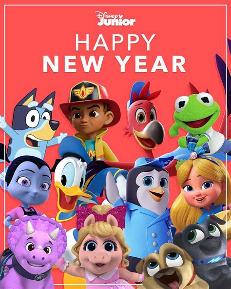 Disney Junior on Twitter: "Wishing you all a wonderful new year filled with fun and adventure 🎊 ...