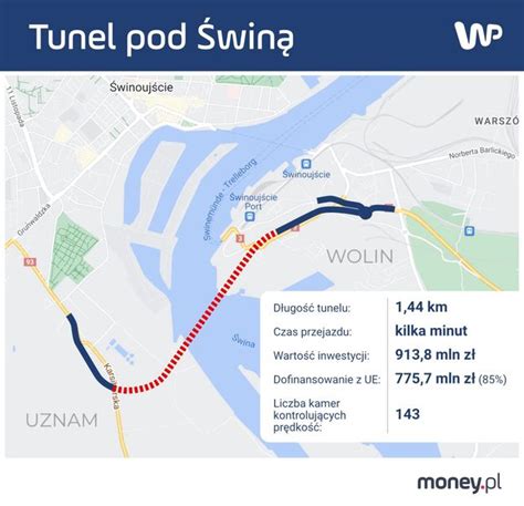 Tunel pod Świną zostanie otwarty 30 czerwca Połączy wyspy Wolin i