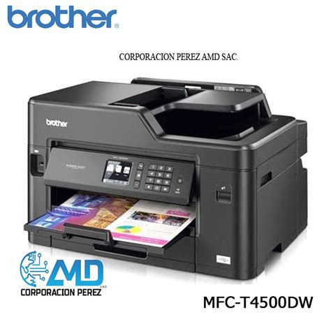 IMPRESORA MULTIFUNCIONAL BROTHER MFC T4500DW