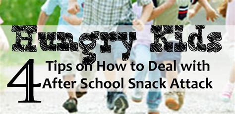 4 After School Snacking Tips (that won't ruin their appetite for Dinner) - Clean Eating with kids