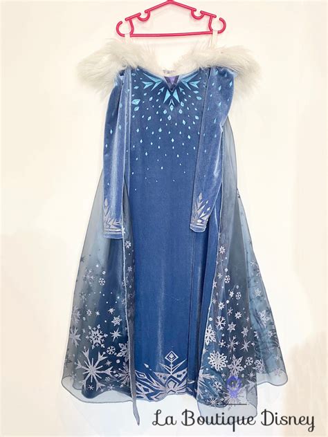 Déguisement Elsa La reine des neiges 2 Disney Store taille 7 8 ans robe