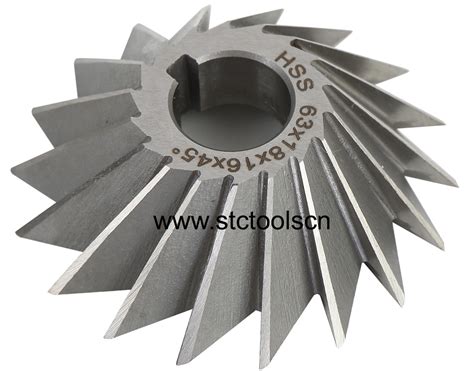 Din842 Hss Angle Milling Cutters Hss Angle Milling Cutters And Single