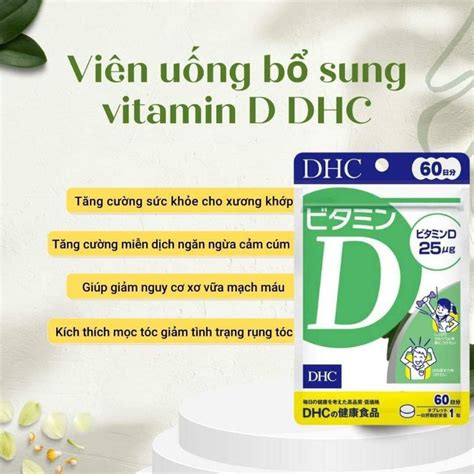 Viên Uống Dhc Bổ Sung Vitamin D