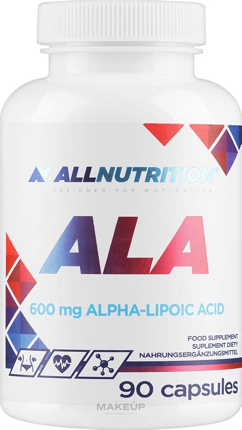 Allnutrition Adapto Ala Alpha Lipoic Acid Dietary Supplement Makeupie