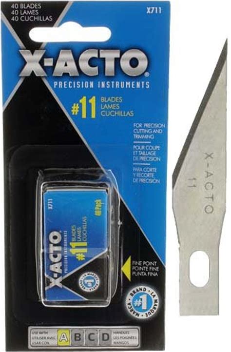 X-Acto Knife Blades: No. 11 Blades, Pack of 40 | Crafts Plus