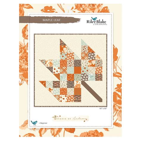 Maple Leaf Quilt Pattern | FREE QUILT PATTERN | Sit n' Sew Fabrics ...