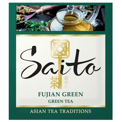 Чай Saito Fujian Green зеленый 100 пакетиков арт. 202654 - купить в ...
