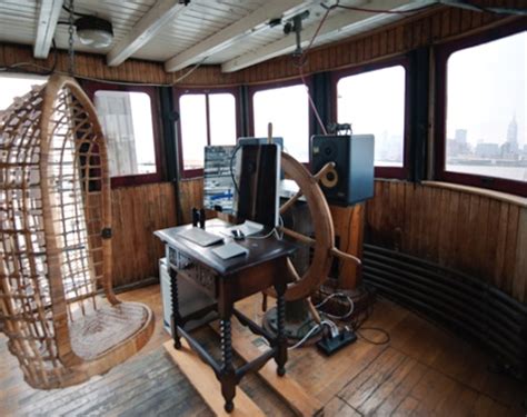 A Unique Historic Ellis Island Ferry Houseboat Home House Boat