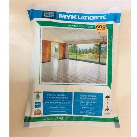 MYK Laticrete 600 Series Unsanded Grout Joint Width 3mm At Rs 60 Kg